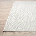 thumbnail image 4 of Abani Neutral Collection Area Rug Mid Century Modern Bedroom Living Room Decor Floor Rug 8 x 10 Cream, 4 of 9