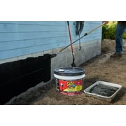 Flex Seal MAX Liquid Rubber Sealant Coating, 2.5 Gallon, Black