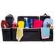 thumbnail image 3 of Organizador de gran capacidad para el respaldo del asiento del coche - 4 espaciosos bolsillos, correas ajustables, para juguetes de niños, artículos de bebé, equipo de camping, 3 of 8