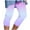 Pink, variant on AGWOLF Capri Leggings for Women Knee Length Tummy Control Leggings Plus Size High Waist Yoga Pants Lightweight Stretch Capri Pants for Summer Dressy