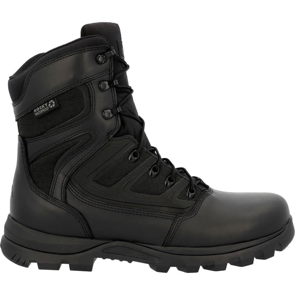 Rocky Enforcer 8" Composite Toe Public Service Boot, Black, Size 9(M)