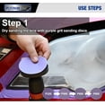 thumbnail image 5 of PLATINUMEDGE 30 Pcs Car Headlight Restoration Kit,3"Restorer Polish Pads and Sanding Discs for Drill, 5 of 9