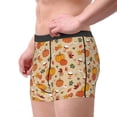 thumbnail image 2 of Zufioo Fall Autumn Print Men's Boxer Briefs, Moisture Wicking Boxer Briefs Underwear-X-Large, 2 of 5