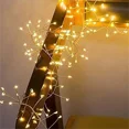 thumbnail image 5 of Guirnalda de luces con forma de petardo para exteriores, 6 m, 24 m y 40 m, con enchufe, resistente al agua, para Navidad, con forma de hada estrellada, 5 of 5
