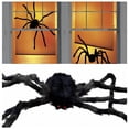 thumbnail image 3 of 7 Sizes Halloween Giant Spider Hanging Decoration House Haunted Outdoor Yard Halloween Spider Props Decor, 3 of 8