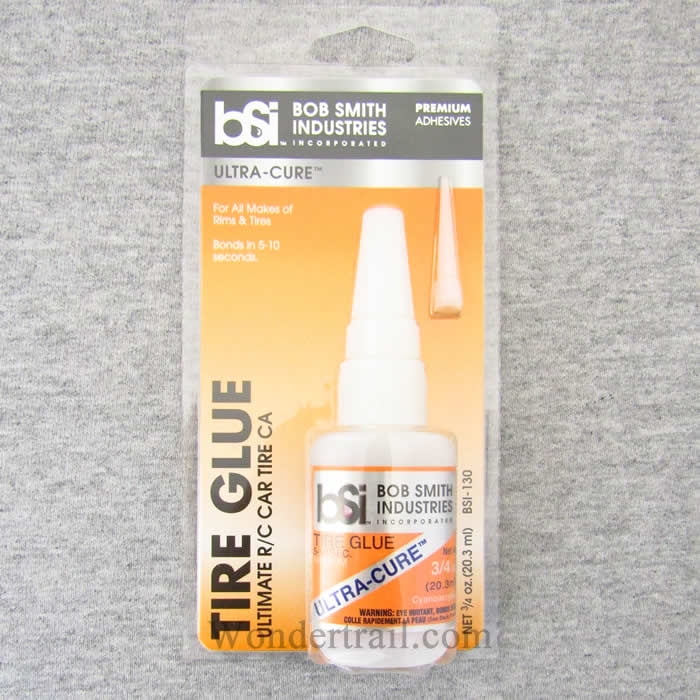 Ultra Cure Tire Glue 3/4oz CA Adhesive Glue Bob Smith Industries
