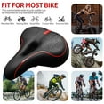 thumbnail image 2 of Bike Seat Cushion, BUSATIA Bike Seat for Men Women, Gel Seat Cushion for Bike,Extra Soft Exercise Bicycle Seat Compatible with Peloton, Outdoor & Indoor, 2 of 7