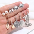 thumbnail image 5 of DESIGNICE 2026 New 3Pcse Earrings,Coastal Charm Aretes De Mujer,Seashell Decor Relaxing Ambiance Jewelry,Style2,For Beachwear, Summer Outfits, Vacations, Casual Wear, Seaside Events, 5 of 8