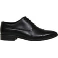 thumbnail image 2 of Boys' Deer Stags Alver Classic Cap Toe Oxford Black Synthetic 3 M, 2 of 6