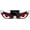 Y2 red red -white, variant on Solar Car Eye Warning Light LED Waterproof for RV SUV MotorcycleY2 red red -white