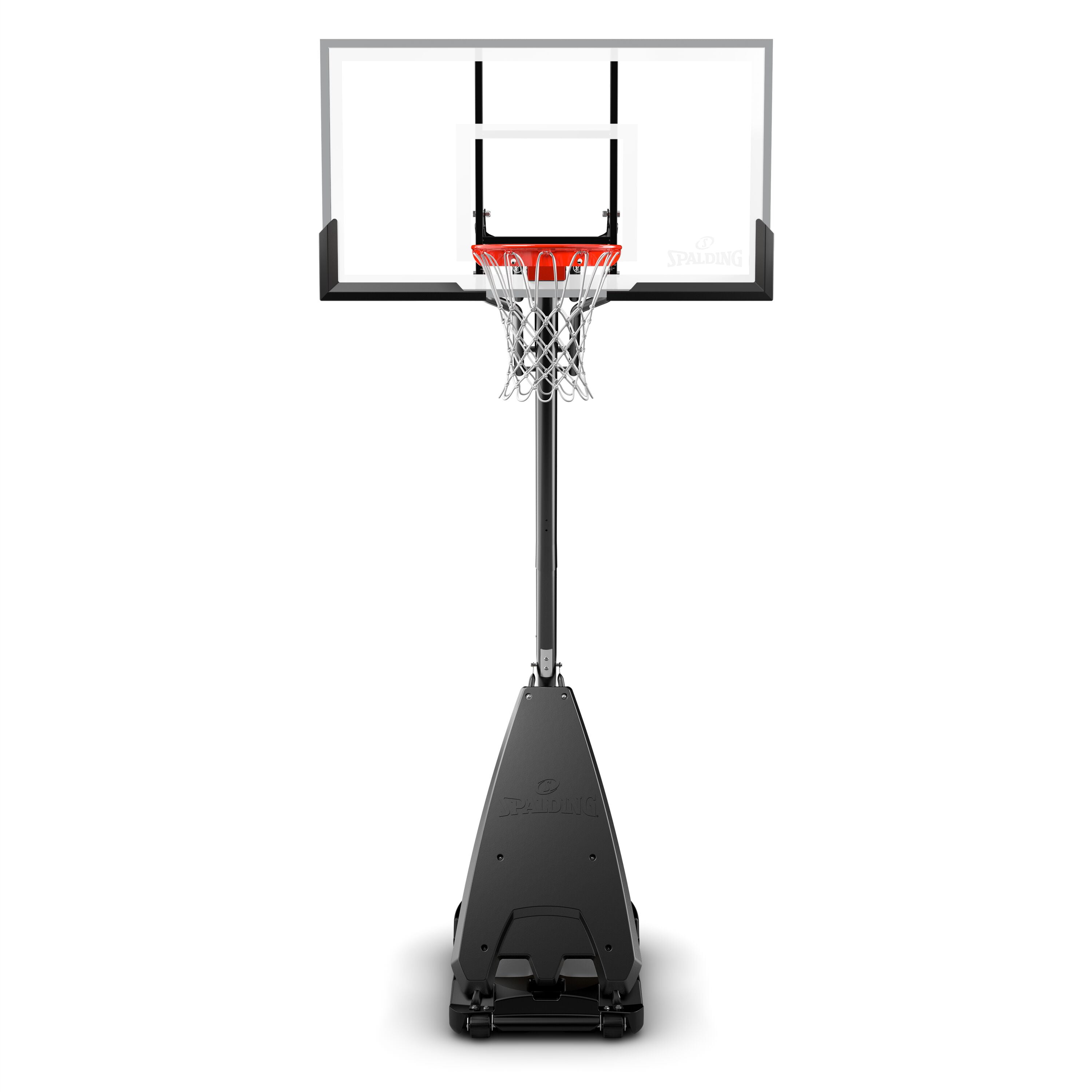 Spalding Ultimate Hybrid® 60 In. Acrylic Portable Basketball Hoop System