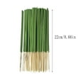 thumbnail image 2 of Nvzi 45 varitas de hierba verde aromática de 22 cm de largo para exteriores, ideales para aromaterapia en patios, con aceite esencial de limoncillo y repelente natural de insectos., 2 of 5