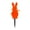 Orange, variant on Easter Outdoor Decorations Easter Dopamine Rabbits Ornament Garden Insertion Full Of Home Party Decoration Easter Decorations For Home Easter Gifts