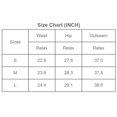 thumbnail image 2 of Women's Black High Rise Tight Leggings with Waist Cincher, 2 of 4