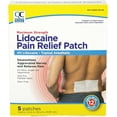thumbnail image 2 of Quality Choice Maximum Strength Lidocaine Pain Relief Patch, 5 Patches 3.94" x 5.5" (2 Pack), 2 of 3