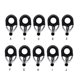 thumbnail image 4 of Soidarity 100 piezas de anillos de guía de caña de pescar, piezas de reparación de agua salada de precisión, repuesto para principiantes, accesorios Pescar Soidarity OD020889-00, 4 of 6