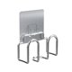 thumbnail image 1 of Soporte de esponja para jabón adhesivo de acero inoxidable, escurridor para fregadero de cocina, contenedor colgante para jabón de baño, 1 of 8