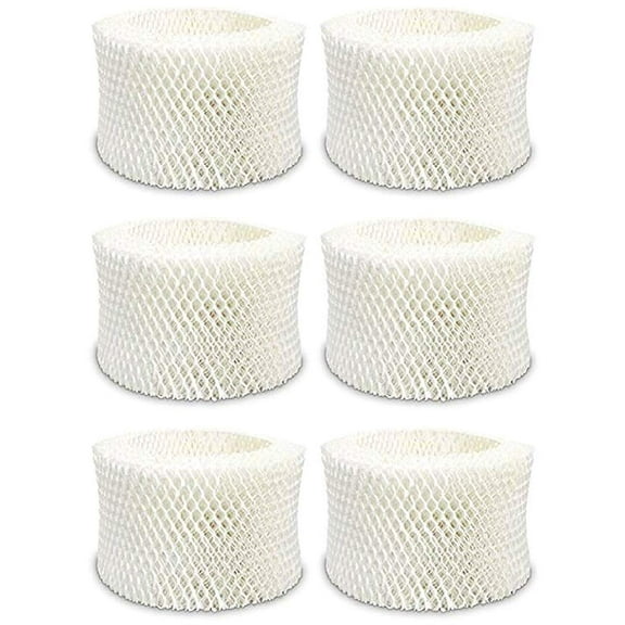 Nispira Humidifier Wick Replacement Filter Compatible with Honeywell HAC-504 HAC-504AW Fits HCM-350 Series, HEV355, HCM-315T, HCM-300T, HEV312, HCM-710, 6 Packs