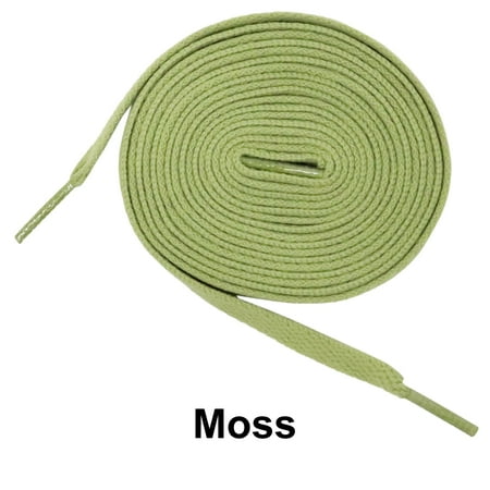 

Moss Flat Athletic Sneaker 27 36 45 54 63 Inch Shoelaces