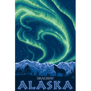 Alaska northern cheap lights light box