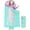Green Mermaid, variant on Toddler Nap Mat - Dreamy Unicorn Design with Removable Pillow and Soft Blanket, Sleeping Bag for Girls' Daycare, Preschool, Travel, and Camping