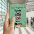 thumbnail image 4 of Kinda Busy Being Kindergarten Teacher and Manx Mom Travel Passport Wallet Cat Lover Kitten Owner Gifts PU Leather Passport Holder Cover - 02005, 4 of 5