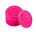 thumbnail image 2 of 100 Pcs Support de Cils Quantité Abondante Plateau de Colle Compact Durable Pratique Palette de Cils Compact Durable Fournitures d'Extension de Cils Maison Rouge Rose, 2 of 9