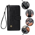 thumbnail image 3 of UPOUART Cartera Larga Para En Negro Con Durabilidad Y Gran Almacenamiento Para Tarjetas, 3 of 8