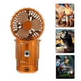 thumbnail image 6 of Portable LED Solar-Powered Camping Lantern w Fan, BBQ, Fishing, Emergency Light, 6 of 6
