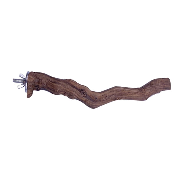 Bird Cage Branch Bird Grinding Claws Wood Portable Climb Parrot Stand Branch for Straight
