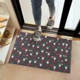 thumbnail image 2 of Dark Gray Christmas Gnome Pattern Door Rugs,Washable Non Slip Door Mats Indoor,Decorative Door Mats,Entry Mat Indoor for Entrance,Bedroom,Kitchen,Bathroom,16"x24", 2 of 6