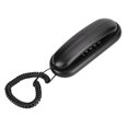 thumbnail image 1 of Wall Mountable Telephone, Lightweight Portable Black Landline Phone, For Office Hotel, 1 of 8