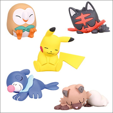 TAKARA TOMY Pokemon Get collection SUN & MOON 2 Figure w/Ball Capsule Japan 