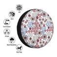 thumbnail image 4 of Goofa Abstract Floral Pattern Universal Tire Cover for Jeep, SUV, Truck, and Trailer – Waterproof, UV-Resistant,Easy to Install, Fits 14"-17" Tires-16 inch, 4 of 6