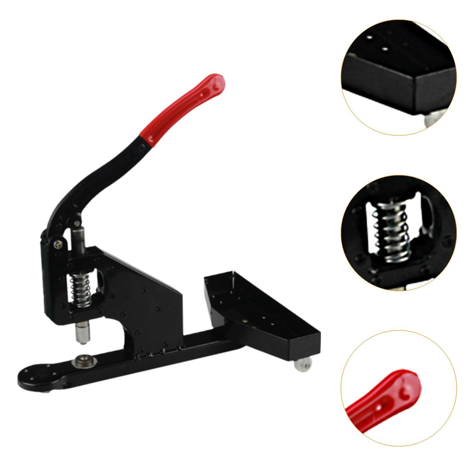 balikha Hand Press Grommet Machine Eyelet Grommet Machine Multifunctional Eyelet Punch Machine for Tarpaulin Curtains DIY Enthusiasts