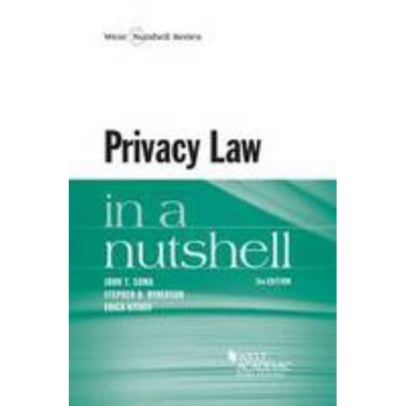 Pre-Owned Privacy Law in a Nutshell (Paperback) 0314289429 9780314289421