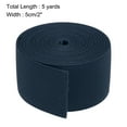 thumbnail image 2 of Elastic Bands for Sewing 2"(5cm) 5 Yard Navy Blue Knit Elastic Spool for Wigs, Waistband, Pants, 2 of 6