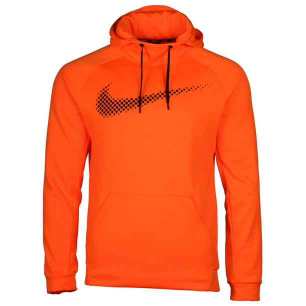 Nike - Nike Men's Therma-Fit Chalk Pullover Hoodie-Neon Orange ...