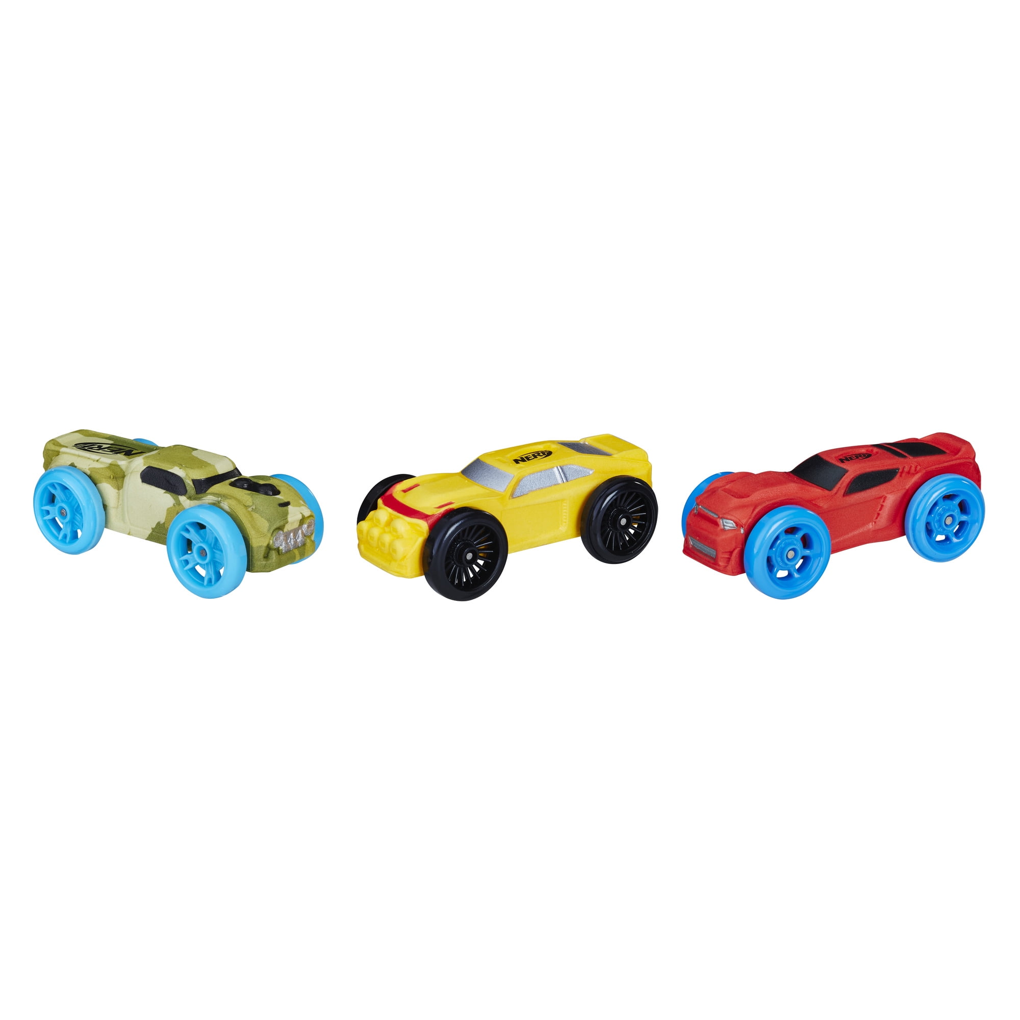 New Perfect Gift For Kids Nerf Nitro Foam Cars 2 Mini Cars In One Pack 