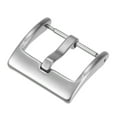 thumbnail image 1 of Unique Bargains Watch Brushed Stainless Steel Broadside Type Buckle, for 18mm Width Watch Bands, 1 of 5