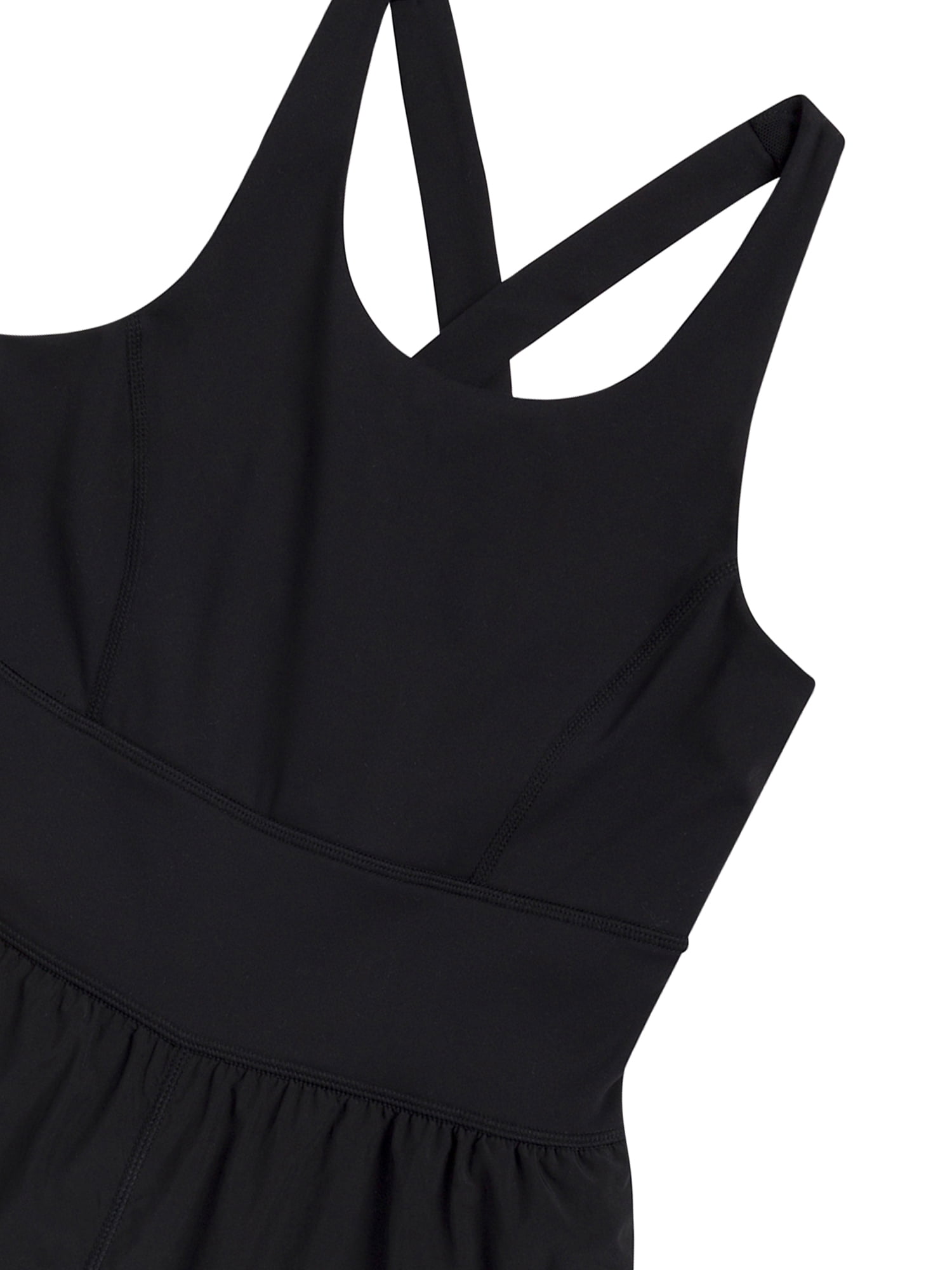 Athletic Works Girl's Strappy Romper, Sizes 4-18