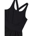 thumbnail image 2 of Athletic Works Girl's Strappy Romper, Sizes 4-18, 2 of 3