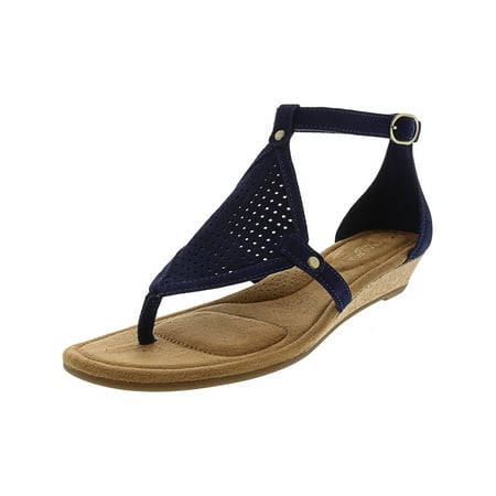 Kork Ease Suede Sandals - Ugg Women's Briona Insignia Blue Ankle-High Suede Sandal - 5.5M