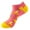 Red 1, variant on ZHENHONG Casual Socks for Women 2 Pairs Womens Girls Novelty Funny Cute Ankle Socks 3D Print Pattern Design Colorful Cotton Low Cut Liner Socks