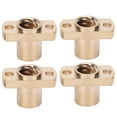 thumbnail image 2 of Écrou Trapézoïdal pour Imprimante D, 4 Pcs Écrou Trapézoïdal T8 Écrou Trapézoïdal Écrou en Laiton Efficacité Maximale, 2 of 14