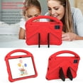 thumbnail image 5 of Dteck for Onn 12.1 Tablet Pro 2024 (100146663), Kids Friendly EVA Boy Girl Shockproof Kickstand Hand Grip Case Back Cover for Onn 12.1 Tablet Pro 2024,Red, 5 of 6