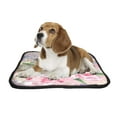 thumbnail image 2 of PKQWTM Butterfly Kitten Pet Dog Cat Bed Pee Pads Mat Cushion Potty Dogsblankets Crate Bed Kennel 20x24 inch, 2 of 3
