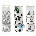 thumbnail image 1 of Black Friday Wall Hanging Storage Bag Over The Door Organizer, 3 Pockets Hanging Storages Bag, 1 of 2