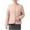 Pink, variant on Women Lightweight Down Jacket Packable Collarless Button Down Quilted Short Puffer Parka Coats Outerwear & Pockets