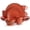 Orange, variant on Malibu Ocean Bloom 16-Piece Stoneware Dinnerware Set, Red